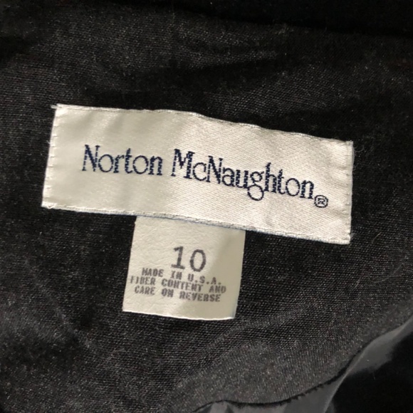 Charcoal Grey Long Blazer/Jacket with Black Velvet Collar - 10 - Picture 7 of 8